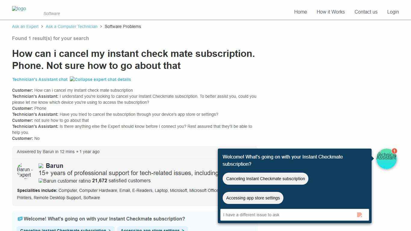 How to Cancel Instant Checkmate Subscription - Expert Q&A